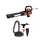 Worx Corded Handheld Leaf Blower, Vacuum & Mulcher W/ Leaf Collection System, 12 Amp WG524 - alternate 1